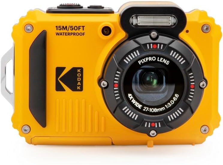 Camara Kodak PixPro WPZ2 - Cámara digital resistente al agua de 16 MP