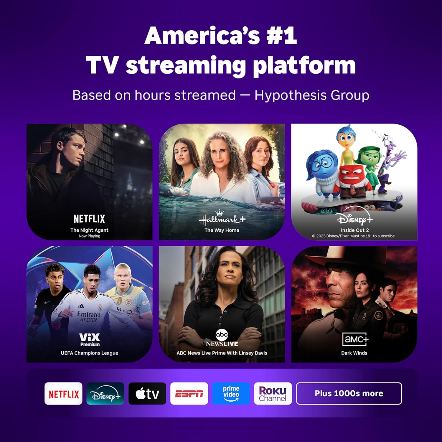 Roku Streaming Stick 4K - Dispositivo de transmisión HDR y Dolby Vision Roku para TV con control remoto por voz y Wi-Fi de largo alcance - TV gratis y en vivo