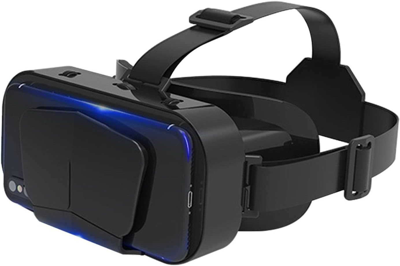 Lentes de realidad virtual 3D SUPVR, gafas universales de realidad virtual con soporte para pantalla panorámica de 360°-