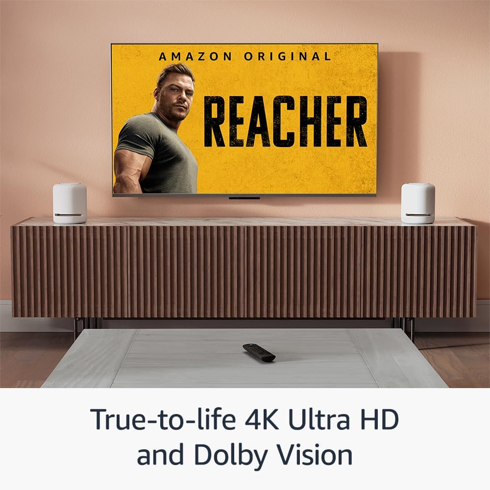Amazon Fire TV Stick 4K (modelo más reciente), con búsqueda de Fire TV con IA, Wi-Fi 6, streaming de más de 1.8 millones de películas y series, TV en vivo y gratis