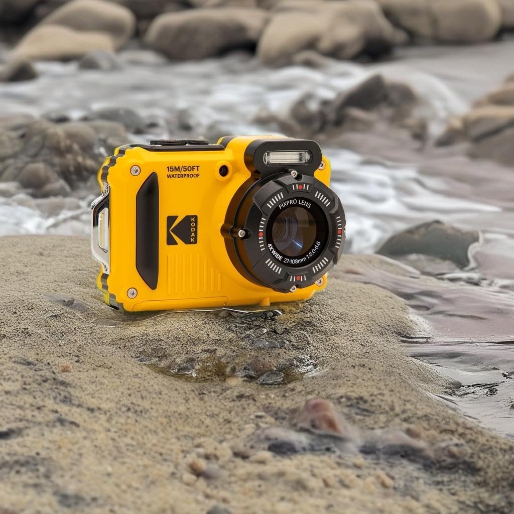 Camara Kodak PixPro WPZ2 - Cámara digital resistente al agua de 16 MP